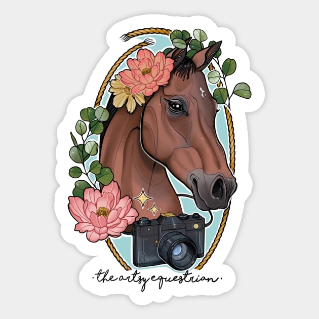 Logo Sticker by theartsyeq